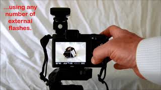 Flash adapter V1F1A for the Nikon 1 V1 camera [upl. by Annoynek138]