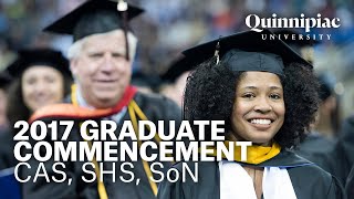 2017 Quinnipiac University Graduate Commencement  Arts and Sciences Health Sciences and Nursing [upl. by Aderf319]