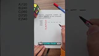 Anagramas com restrição matematica anagramas [upl. by Iraam501]