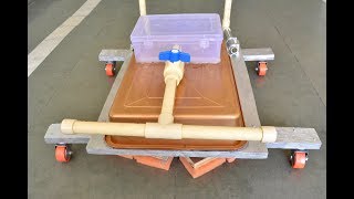 How to Make a Floor Cleaning Machine  Nice Project [upl. by Ycart]