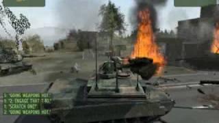 ArmA 2 Sahrani Tank Battle [upl. by Seuqirdor]