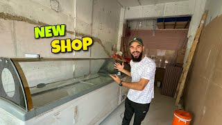 New shop ka kaam shuru hogaya Alhamdulillah 🥰 opening kab hai [upl. by Naimaj]