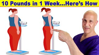 Losing 10 Pounds in 1 Week is PossibleHeres How  Dr Mandell [upl. by Dielle]