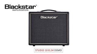 BLACKSTAR STUDIO 10 EL34 Demo [upl. by Peter]