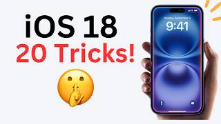 😍 iOS 18 ist da Die 20 BESTEN Tipps amp Tricks iPhone Update [upl. by Nancie]