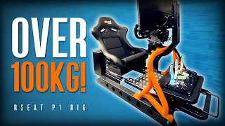 Built like a Tank The RSeat P1 Sim Racing Rig [upl. by Flor787]