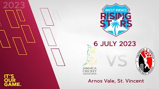 Jamaica v TampT  CWI Men’s Under 19 50over Championships 2023 [upl. by Ylirama]