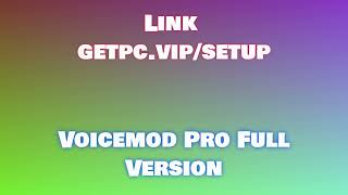 🔸Voicemod Pro🔥 HOW TO INSTALL 💻PCLAPTOP TUTORIAL 2024 no charge🤩 [upl. by Airdnat]