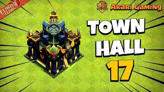 UPDATE Nhà Chính TH17 Cực Khủng Trong Clash of clans  Akari Gaming [upl. by Jenn]