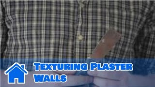 All About Walls  Texturing Plaster Walls [upl. by Amsirp]