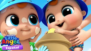 ¡Vamos a la playa con Bebé Juan 🏖️🌞 Caricaturas  Canciones Infantiles🎵 Little Angel Español [upl. by Lainey]