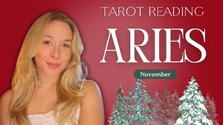 Aries ♈️ WATCH THIS BEFORE THE END OF NOVEMBER 🌟 [upl. by Deeas807]