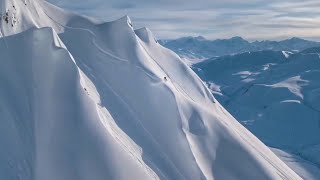 Awesome Snowboarding in Alaska Enjoy [upl. by Mellar]