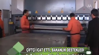 Çiftçi icat etti bakanlık destekledi [upl. by Niel]