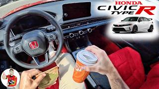 What Its Like to Live with a 2024 Honda Civic Type R POV [upl. by Channa]