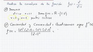 Estudio de Curvatura Concavidad Convexidad Puntos de Inflexión [upl. by Mizuki232]