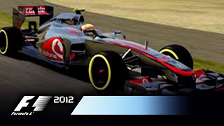 F1 2012  Korea Hotlap [upl. by Schaab]