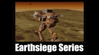 EARTHSIEGE Mech Simulation games by Dynamix  Sierra OnLine [upl. by Madda]