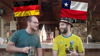 ALEMAN PROBANDO CERVEZAS CHILENAS 🇩🇪🍺🇨🇱entrevista y uterbraten [upl. by Rosemare806]