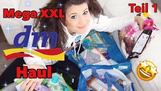 Mega XXL DM Haul  Haushalt Baby amp Schwangerschaft Beauty  TEIL 1 [upl. by Adnilahs]