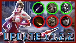 Nerfs Nerfs and more Nerfs Patch Notes V122 ReactionWinterfest Changes Free Skins AND MORE [upl. by Brandwein]