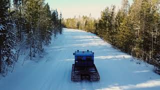 Thiokol Spryte 1200 1st run at Snolager [upl. by Joanne]