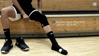 Sports Knee Support NBA  Donning [upl. by Jacynth]