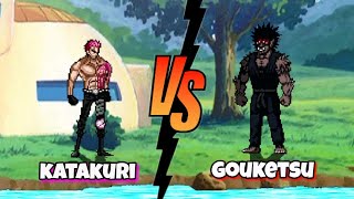 Katakuri Vs Gouketsu one piece x one punch man fights  mugen [upl. by Riella]