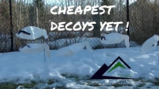 Cheapest Windsock Decoys Tutorial [upl. by Schechinger]