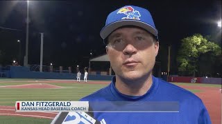 HIGHLIGHTS Kansas baseball beats Wichita State wins seventhstraight [upl. by Nuahsel]