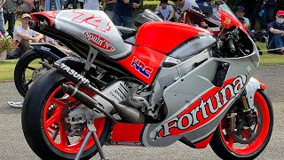 HONDA 2stroke NSR500 2002 MotoGP Exhaust Sound [upl. by Aihsad]