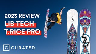 2023 Lib Tech TRice Pro Snowboard Review 2024 Same Tech Different Graphic  Curated [upl. by Idnar]