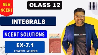 Chapter 7 Integrals  Exercise 71 I NCERT Solutions I New NCERT solution Class 12 I Class 12 Maths [upl. by Barbette463]