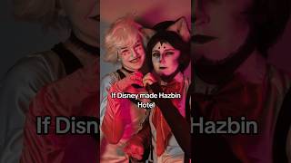 😍Huskerdust Disney edition😂 Hazbin Hotel Cosplays shorts [upl. by Mihar500]