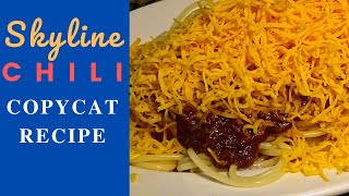 Skyline Chili recipe Secret Ingredient Hiding in Plain Sight BEST Skyline Copycat Recipe Available [upl. by Wassyngton360]