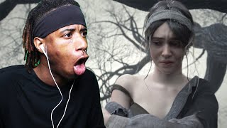 please SAVE HER  The Witcher 3 Wild Hunt  Killing Monsters Cinematic Trailer  REACTION [upl. by Sisile424]