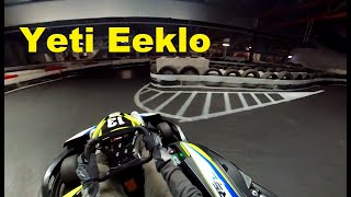 Karting Yeti Eeklo  1 lap 53128 [upl. by Enoch50]