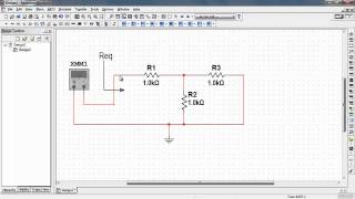 NI Multisim Measure resistance with an ohmmeter [upl. by Millar]