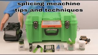 Splicing meachine tips and techniques for splicers [upl. by Stern]