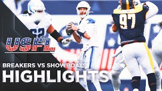 New Orleans Breakers vs Memphis Showboats Highlights  USFL [upl. by Wasson653]