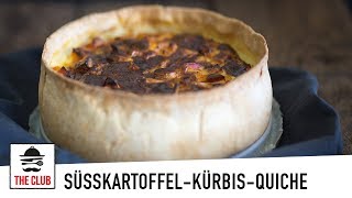 SüsskartoffelKürbisQuiche  Rezept 195 [upl. by Braden]