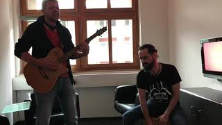 Oberwalliser Band TATz zu Besuch bei rro [upl. by Aicirtan118]