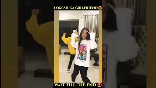 Lokesh Gamer Girlfriend Dance 😂 freefire lokeshgamer shortvideo [upl. by Berkley318]