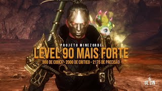 MIR4  PROJETO MINI ZORDE LEVEL 90  MAIS FORTE 500 DE CODEX [upl. by Semyaj]