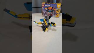 Lego Creator 3 in 1 31124 Robot Dragon Build [upl. by Peck]