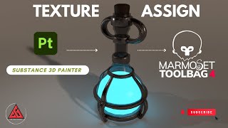 Class  18 🛠️ Assigning Textures from Substance Painter to Marmoset Toolbag 4 [upl. by Airdnal455]