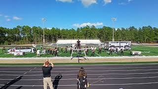 Southern Mecklenburg High School Marching Band 2A at Pinecrest Bandfest 9292024 [upl. by Rhpotsirhc]