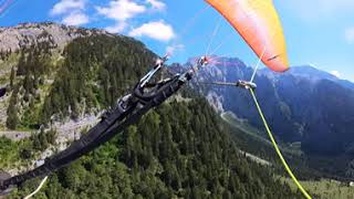 Paragliding 115c From Jenner to Kehlsteinhaus back down then up to Kehlsteinhaus again 34 [upl. by Azenav]