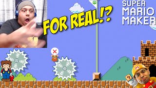 ARE YALL FOR REAL WITH THIS SHT SUPER MARIO MAKER 26 [upl. by Fannie]