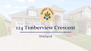 124 Timberview Crescent  Welland [upl. by Anaillil]